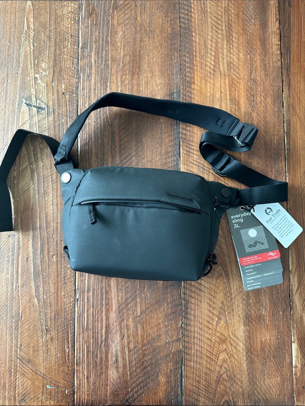 Peak Design Everyday Sling 3L Black Bag